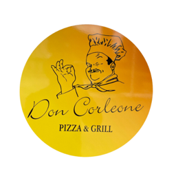 Don Corleone Pizza & Grill logo.